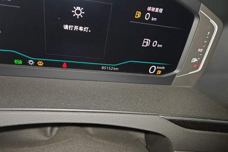 Used Volkswagen Magotan 2023 2 Million Units Limited-Edition 380TSI DSG Flagship Version Odometer Close Up