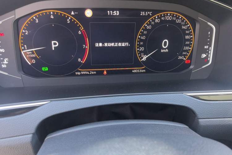 Used Volkswagen Magotan 2023 2 Million Units Commemorative Edition 330TSI DSG Luxury Version Odometer Close Up