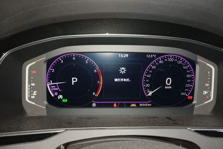 Used Volkswagen Magotan 2023 2 Million Units Commemorative Edition 330TSI DSG Luxury Version Instrument Cluster