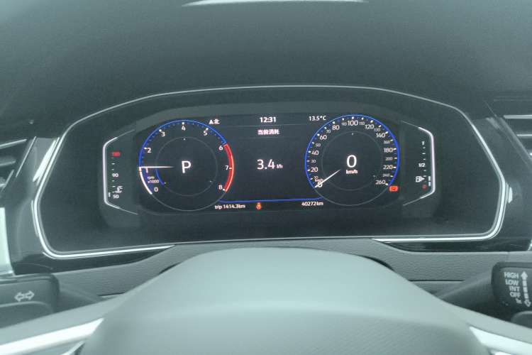Used Volkswagen Magotan 2023 2 Million Units Commemorative Edition 330TSI DSG Luxury Version Instrument Cluster