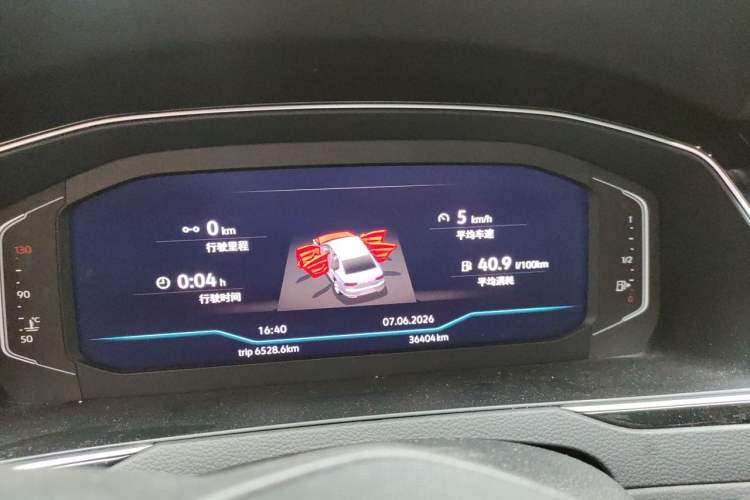Used Volkswagen Magotan 2023 2 Million Units Commemorative Edition 330TSI DSG Luxury Version Instrument Cluster
