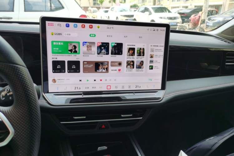 Used Volkswagen Magotan 2024 380TSI DSG Prestige Edition DaMai Package Audio And AC Panel