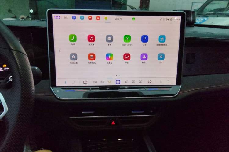 Used Volkswagen Magotan 2024 380TSI DSG Prestige Edition DaMai Package Audio And AC Panel