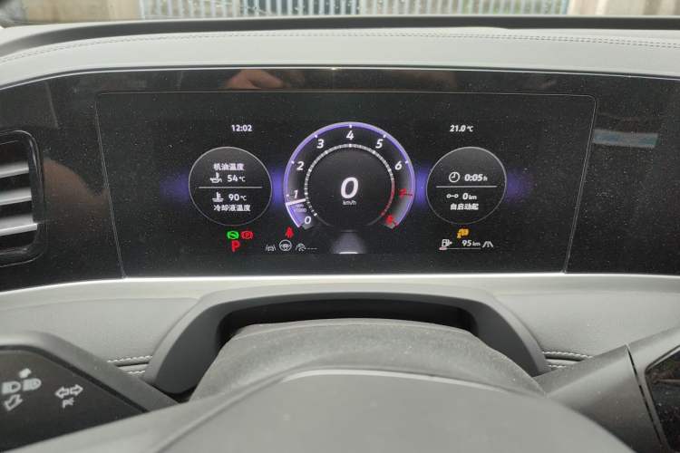 Used Volkswagen Magotan 2024 300TSI DSG Prestige Edition—A Real Eye-Catcher Instrument Cluster