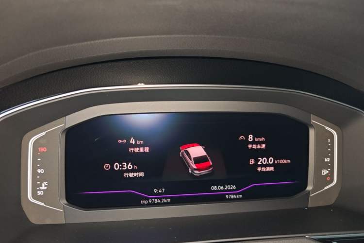 Used Volkswagen Magotan 2024 2 Million Units Zhongxiang Version 330TSI DSG Luxury Edition Instrument Cluster