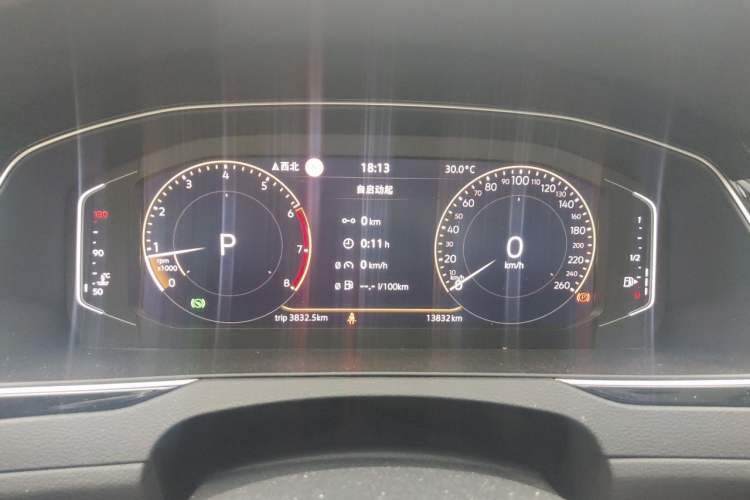 Used Volkswagen Magotan 2024 2 Million Units Zhongxiang Version 330TSI DSG Luxury Edition Instrument Cluster