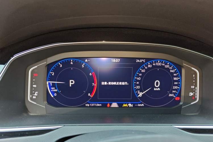 Used Volkswagen Magotan 2024 2 Million Units Zhongxiang Version 330TSI DSG Luxury Edition Instrument Cluster