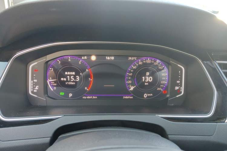 Used Volkswagen Magotan 2024 2 Million Units Zhongxiang Version 330TSI DSG Luxury Edition Instrument Cluster