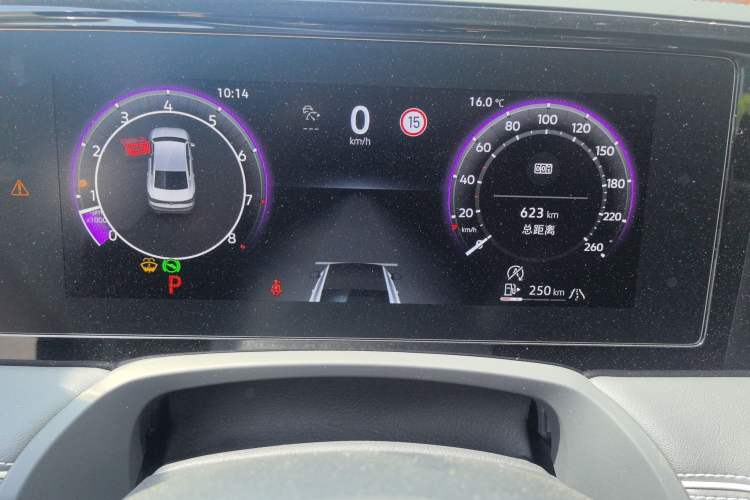 Used Volkswagen Magotan 2024 380TSI DSG Prestige Edition DaMai Package Instrument Cluster