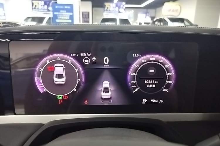 Used Volkswagen Magotan 2024 300TSI DSG Prestige Edition—A Real Eye-Catcher Instrument Cluster