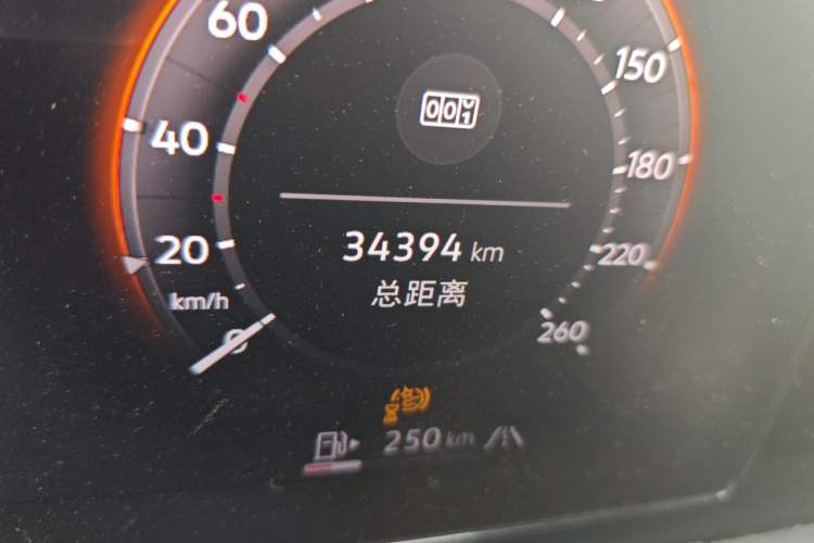 Used Volkswagen Magotan 2024 380TSI DSG Prestige Edition DaMai Package Odometer Close Up