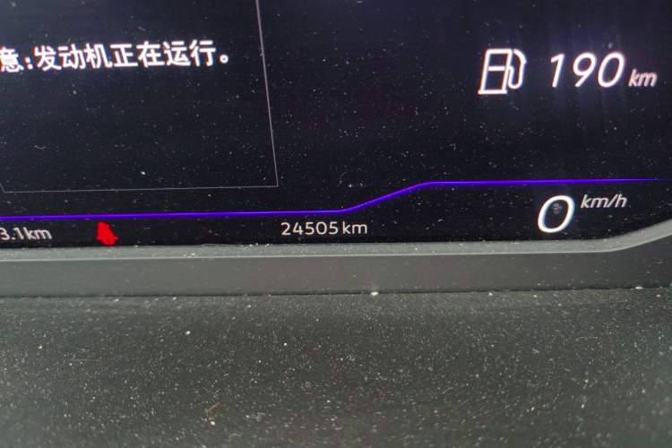 Used Volkswagen Magotan 2024 2 Million Units Zhongxiang Version 330TSI DSG Luxury Edition Odometer Close Up