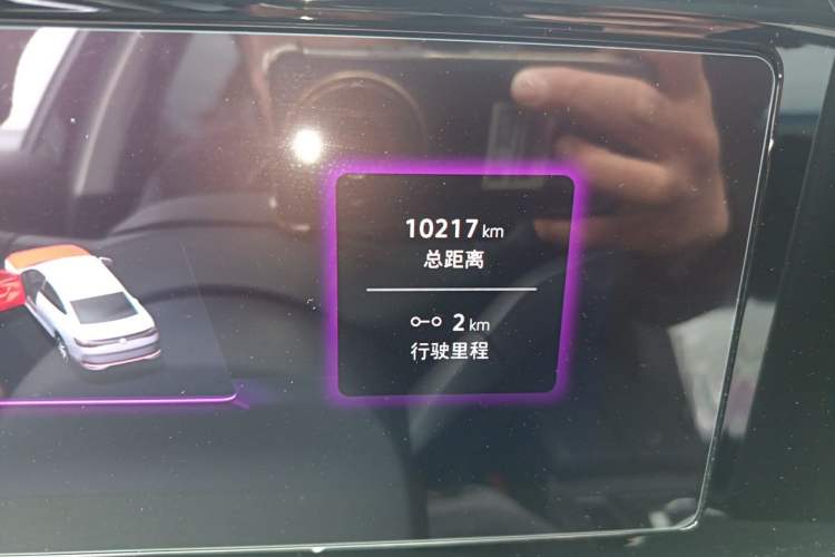 Used Volkswagen Magotan 2024 380TSI DSG Ultimate Edition Odometer Close Up