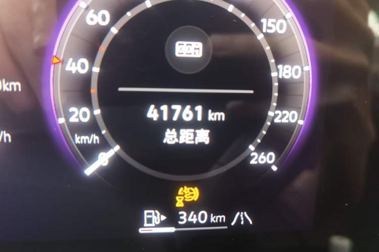 Used Volkswagen Magotan 2024 380TSI DSG Prestige Edition DaMai Package Odometer Close Up