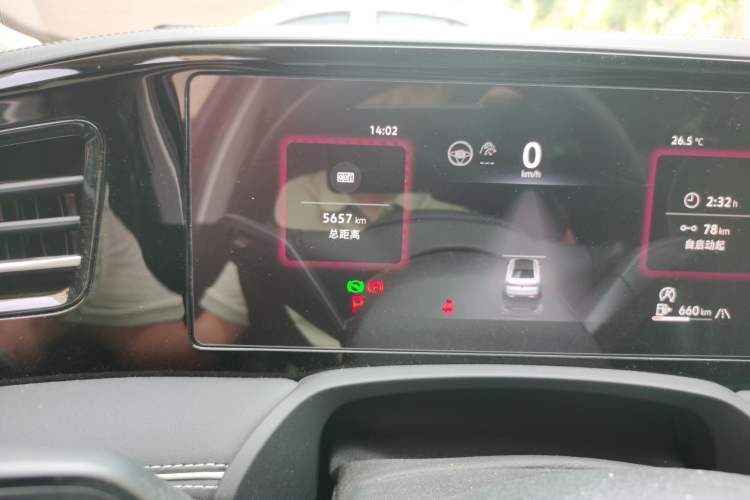 Used Volkswagen Magotan 2024 380TSI DSG Prestige Edition DaMai Package Odometer Close Up