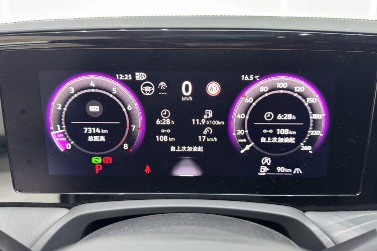 Used Volkswagen Magotan 2024 380TSI DSG Prestige Edition DaMai Package Odometer Close Up