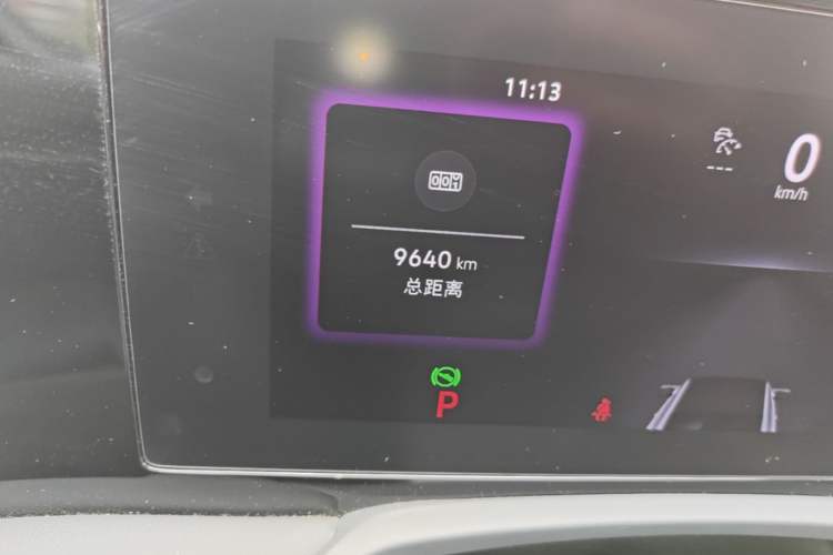 Used Volkswagen Magotan 2024 380TSI DSG Ultimate Edition Odometer Close Up
