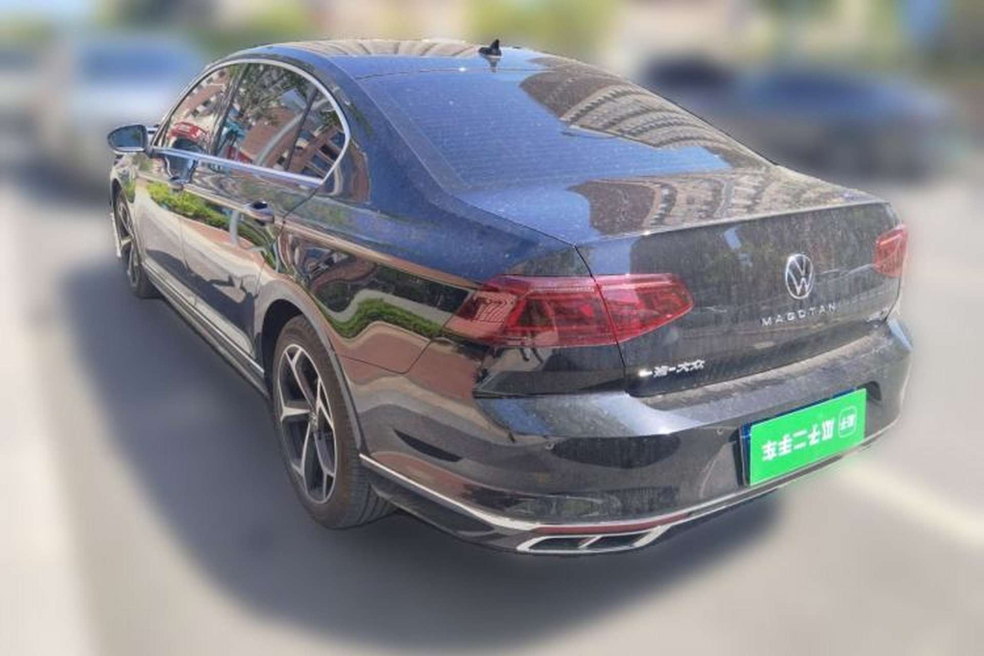 Used Volkswagen Magotan 2024 2 Million Units Zhongxiang Version 330TSI DSG Luxury Edition Rear Left 45 Deg
