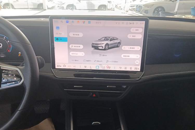 Used Volkswagen Magotan 2024 380TSI DSG Ultimate Edition Audio And AC Panel
