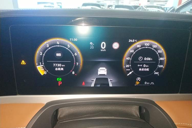 Used Volkswagen Magotan 2024 300TSI DSG Prestige Edition—A Real Eye-Catcher Instrument Cluster