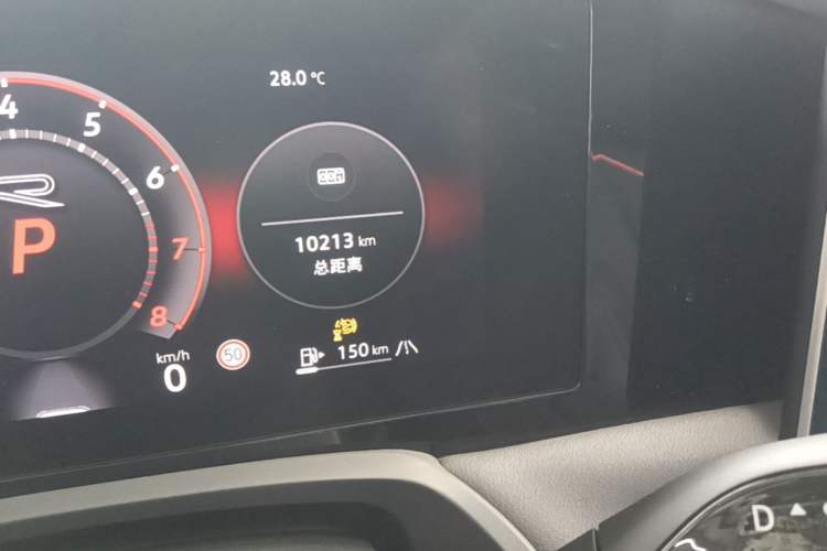 Used Volkswagen Magotan 2024 380TSI DSG Ultimate Edition Odometer Close Up