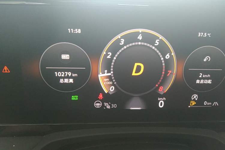 Used Volkswagen Magotan 2024 380TSI DSG Ultimate Edition Odometer Close Up