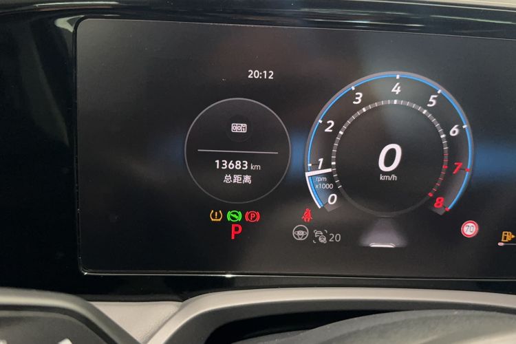 Used Volkswagen Magotan 2024 380TSI DSG Ultimate Edition Odometer Close Up