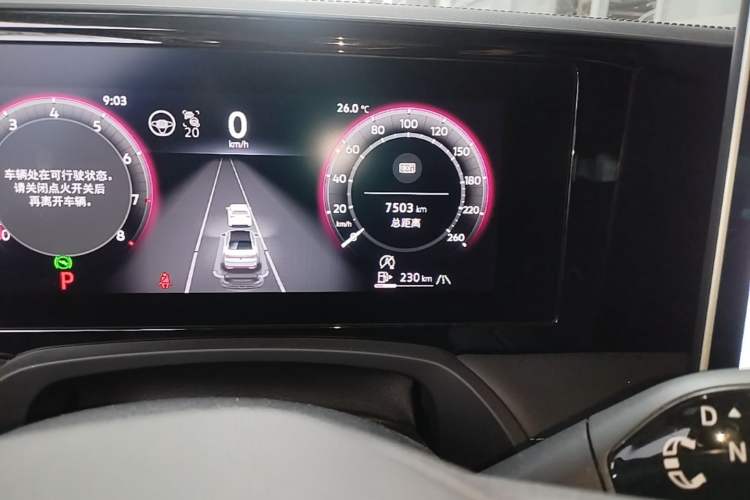 Used Volkswagen Magotan 2024 380TSI DSG Ultimate Edition Odometer Close Up