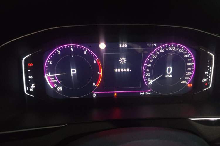 Used Volkswagen Magotan 2025 Zhongxiang Version 330TSI DSG Luxury Edition Instrument Cluster