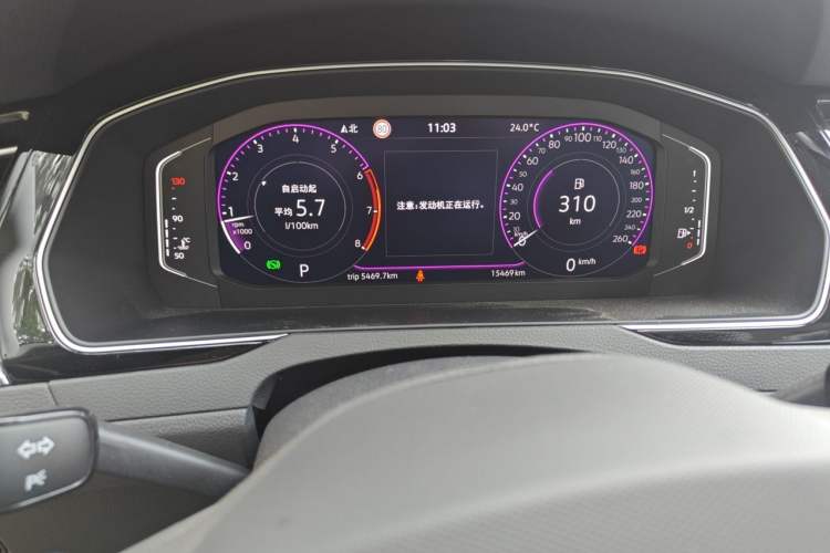 Used Volkswagen Magotan 2025 Zhongxiang Version 330TSI DSG Luxury Edition Instrument Cluster