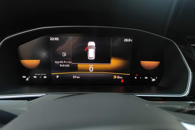Used Volkswagen Magotan 2025 Zhongxiang Version 280TSI DSG Comfort Edition Instrument Cluster