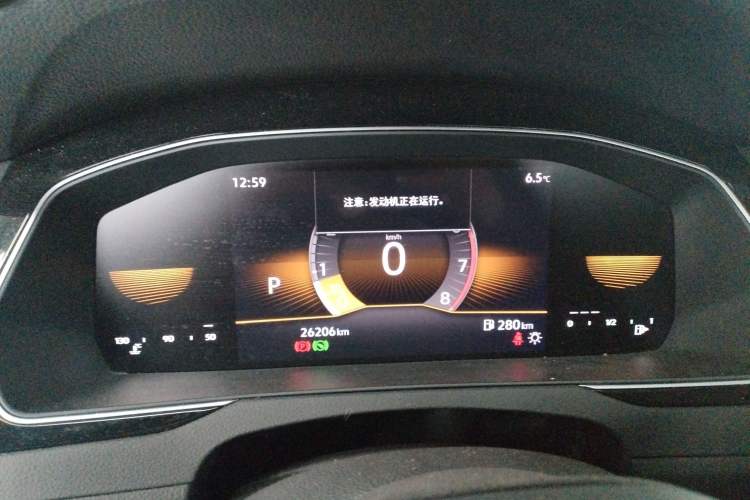 Used Volkswagen Magotan 2025 Zhongxiang Version 280TSI DSG Comfort Edition Instrument Cluster