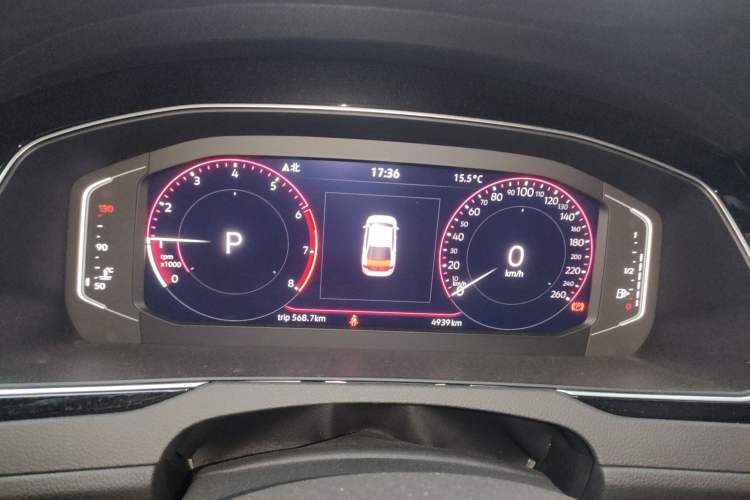 Used Volkswagen Magotan 2025 Revised Version 2 Zhongxiang Edition 330TSI DSG Luxury Trim Instrument Cluster