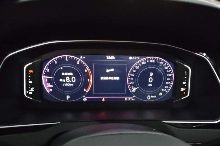 Used Volkswagen Magotan 2025 Revised Version Zhongxiang Edition 330TSI DSG Luxury Trim Instrument Cluster