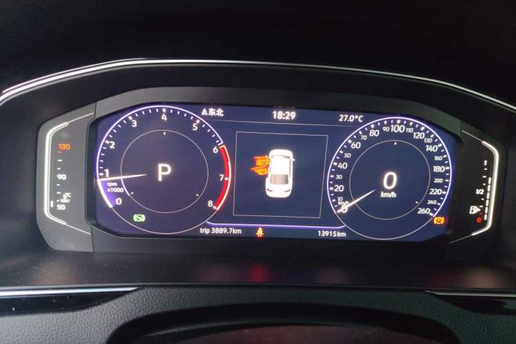 Used Volkswagen Magotan 2025 Zhongxiang Version 330TSI DSG Luxury Edition Instrument Cluster