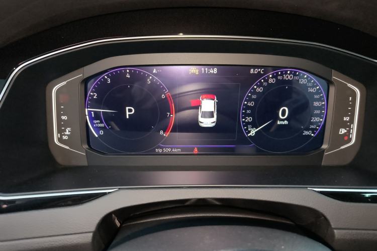 Used Volkswagen Magotan 2025 Revised Version 2 Zhongxiang Edition 330TSI DSG Luxury Trim Instrument Cluster