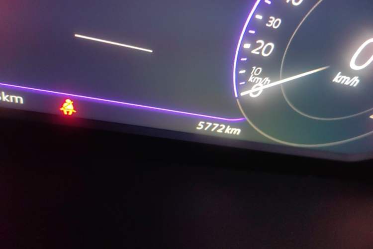 Used Volkswagen Magotan 2025 Revised Version Zhongxiang Edition 330TSI DSG Luxury Trim Odometer Close Up