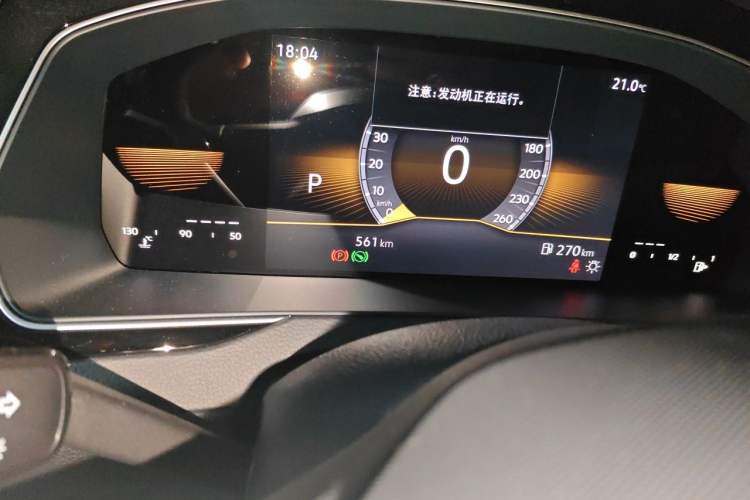Used Volkswagen Magotan 2026 Model 30 Million Vehicles Selected Edition 330TSI DSG Elite Edition Odometer Close Up