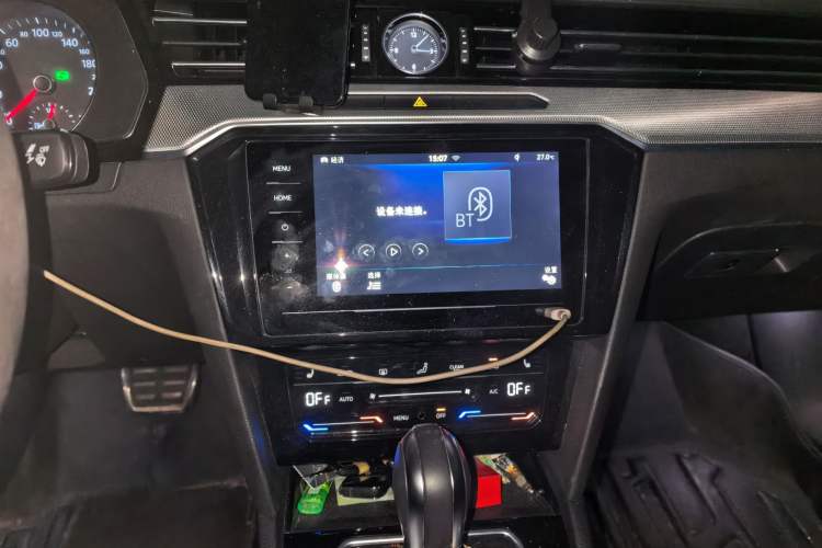Used Volkswagen Magotan GTE Plug-in Hybrid 2020 GTE Luxury Model Audio And AC Panel