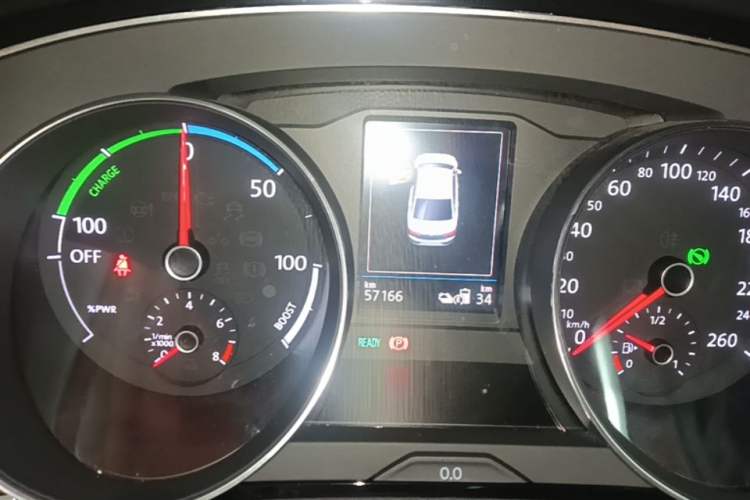Used Volkswagen Magotan GTE Plug-in Hybrid 2020 GTE Luxury Model Instrument Cluster