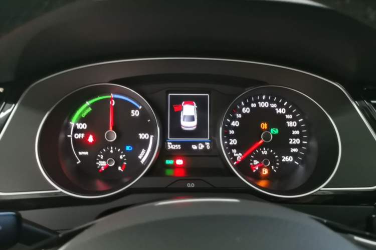 Used Volkswagen Magotan GTE Plug-in Hybrid 2020 GTE Luxury Model Instrument Cluster