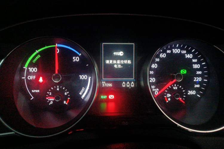 Used Volkswagen Magotan GTE Plug-in Hybrid 2020 GTE Luxury Model Instrument Cluster