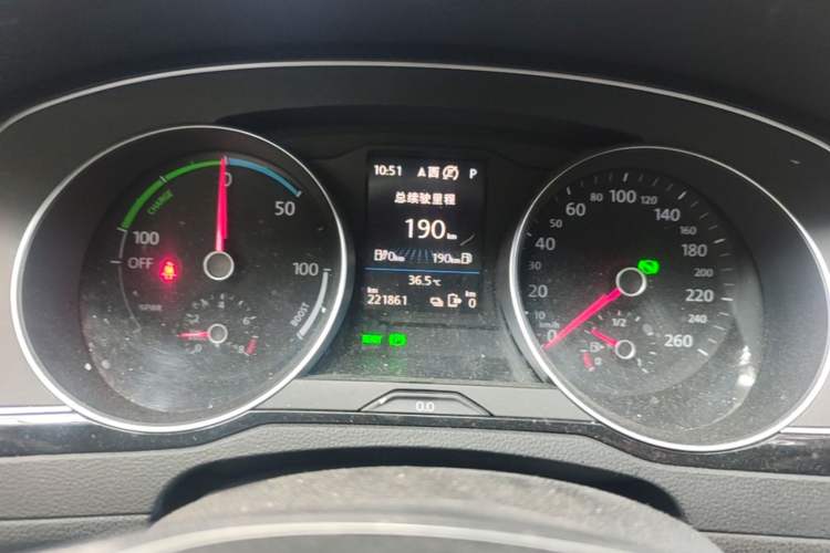 Used Volkswagen Magotan GTE Plug-in Hybrid 2020 GTE Prestige Model Instrument Cluster