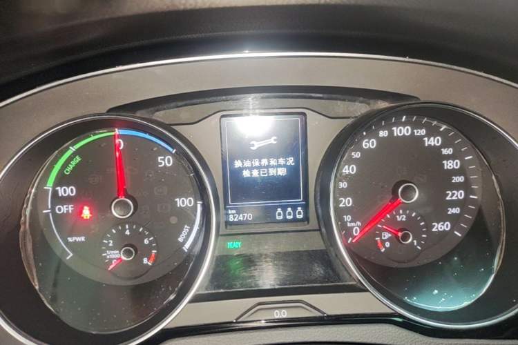 Used Volkswagen Magotan GTE Plug-in Hybrid 2020 GTE Luxury Model Instrument Cluster