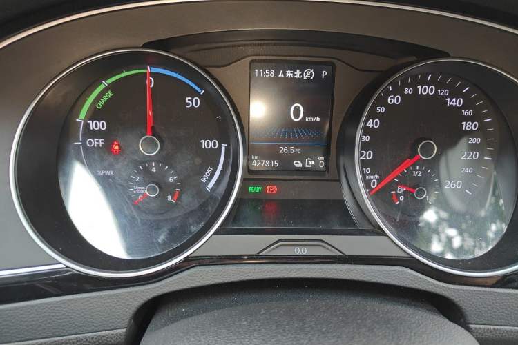 Used Volkswagen Magotan GTE Plug-in Hybrid 2020 GTE Luxury Model Instrument Cluster