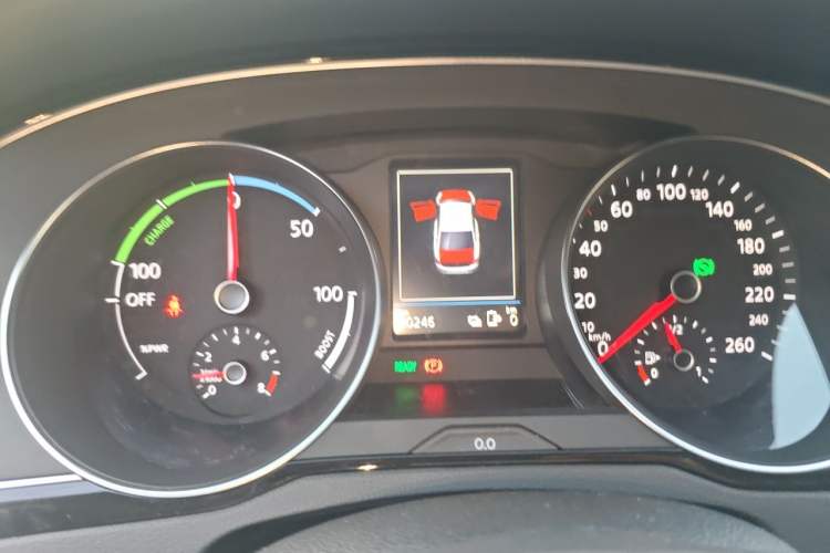 Used Volkswagen Magotan GTE Plug-in Hybrid 2020 GTE Luxury Model Instrument Cluster