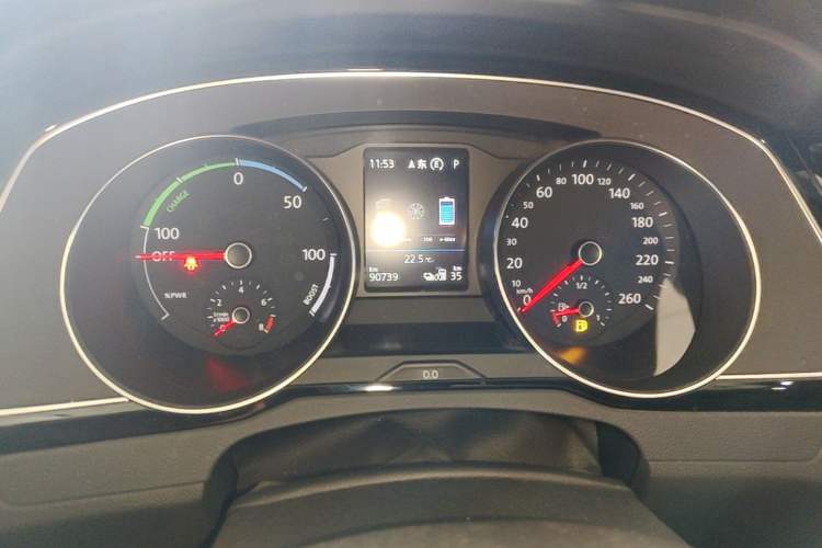 Used Volkswagen Magotan GTE Plug-in Hybrid 2020 GTE Luxury Model Instrument Cluster