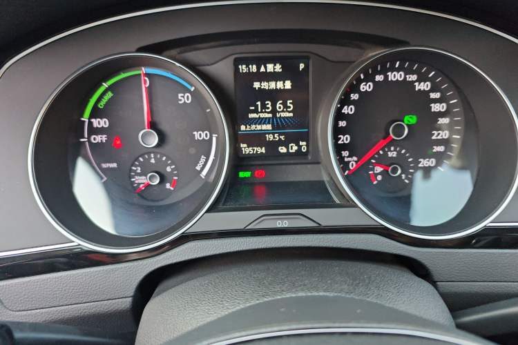 Used Volkswagen Magotan GTE Plug-in Hybrid 2020 GTE Luxury Model Instrument Cluster