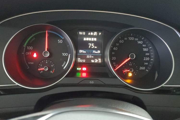 Used Volkswagen Magotan GTE Plug-in Hybrid 2020 GTE Luxury Model Instrument Cluster