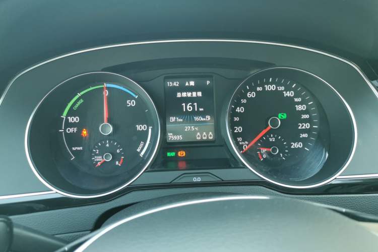 Used Volkswagen Magotan GTE Plug-in Hybrid 2020 GTE Prestige Model Instrument Cluster
